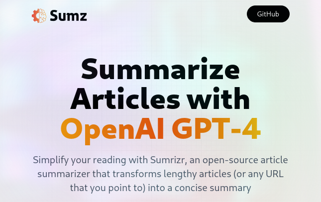 AI Summarizer application
